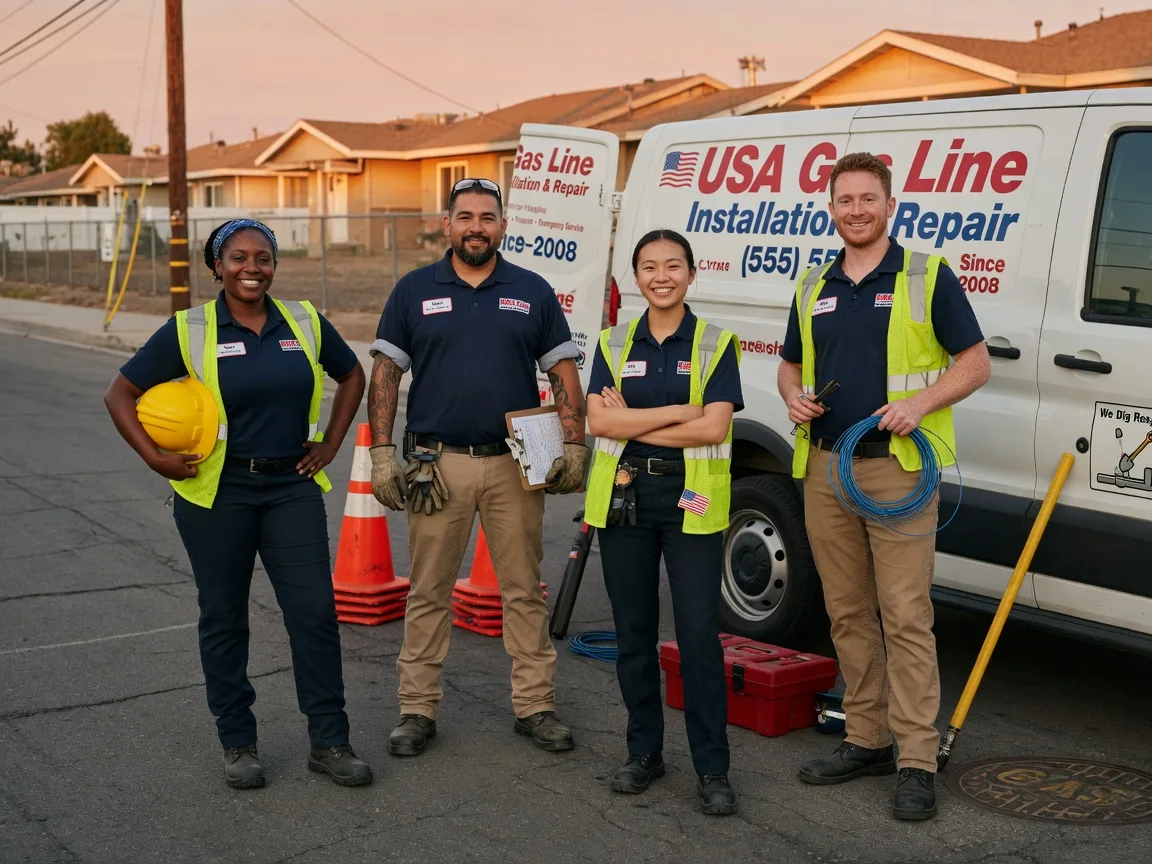 Gas Line Installation company in Eidson, TN